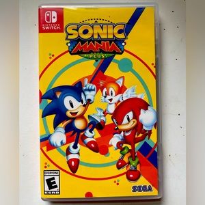Nintendo switch sonic mania plus game